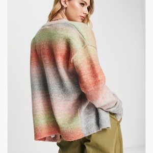 Topshop Tie Dye Cardigan